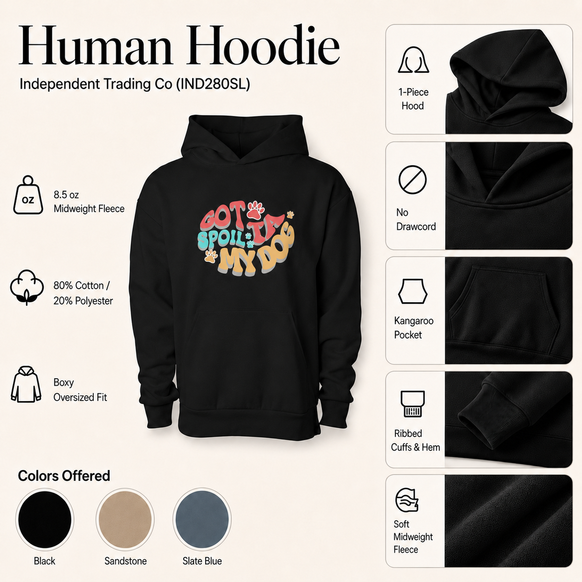 Gotta Spoil My Dog Human and Pet Set