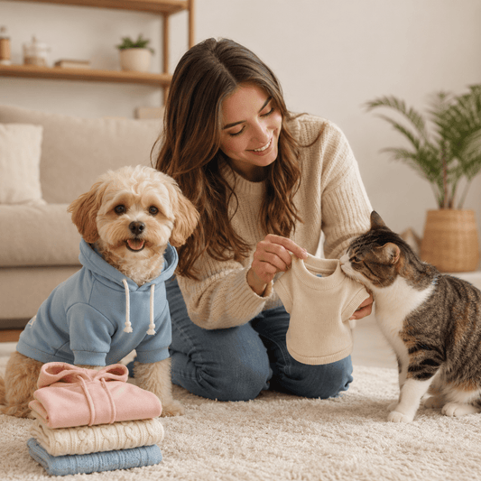 Introducing Your Pet to Clothing for the First Time: What Cat & Dog Parents Should Expect