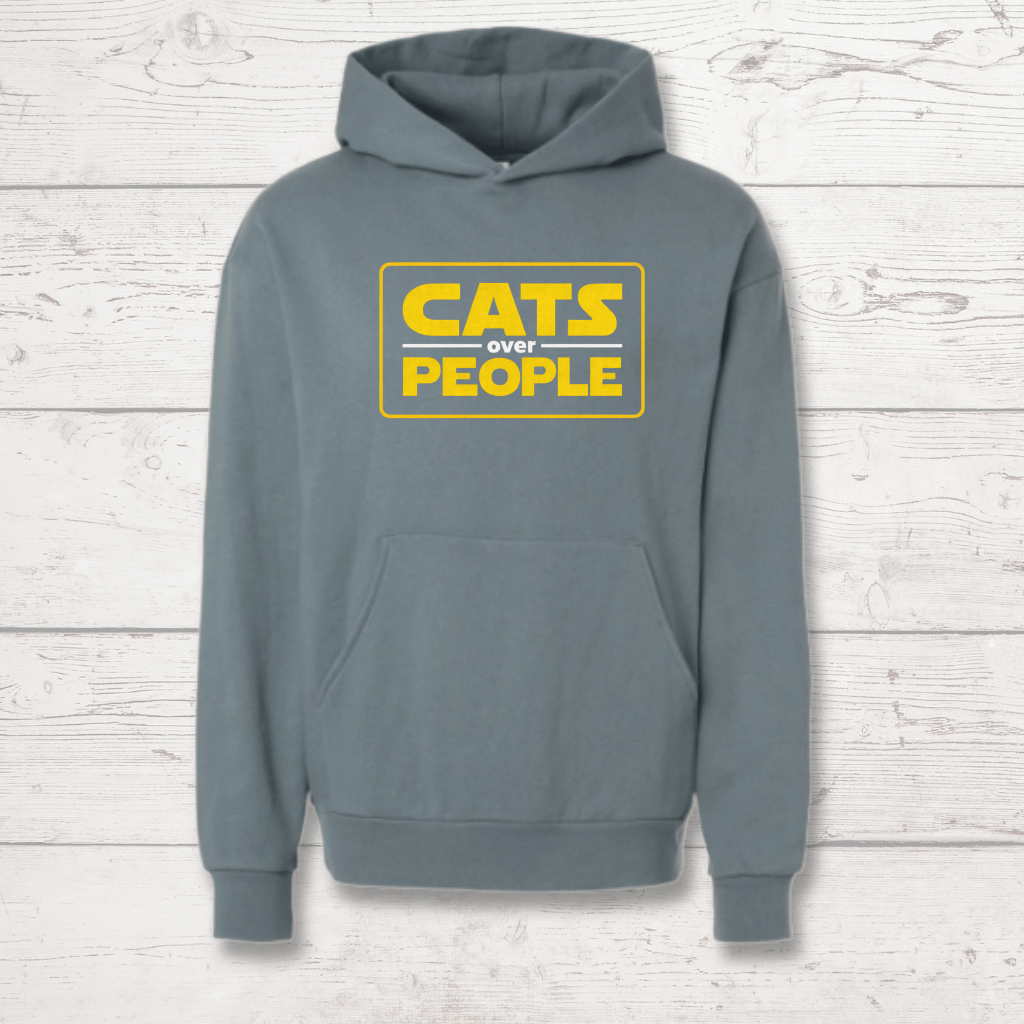 Cats Over People Human Hoodie