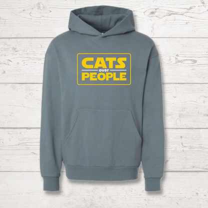 Cats Over People Human Hoodie