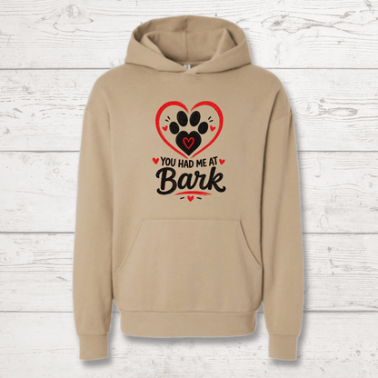 You had me at Bark Human Hoodie