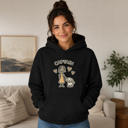 Captain & Co-captain Pet and Owner Hoodie Set