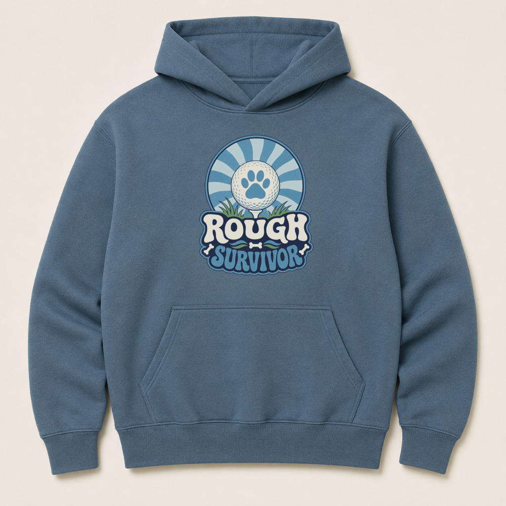 Rough Survivor Golf Human Hoodie