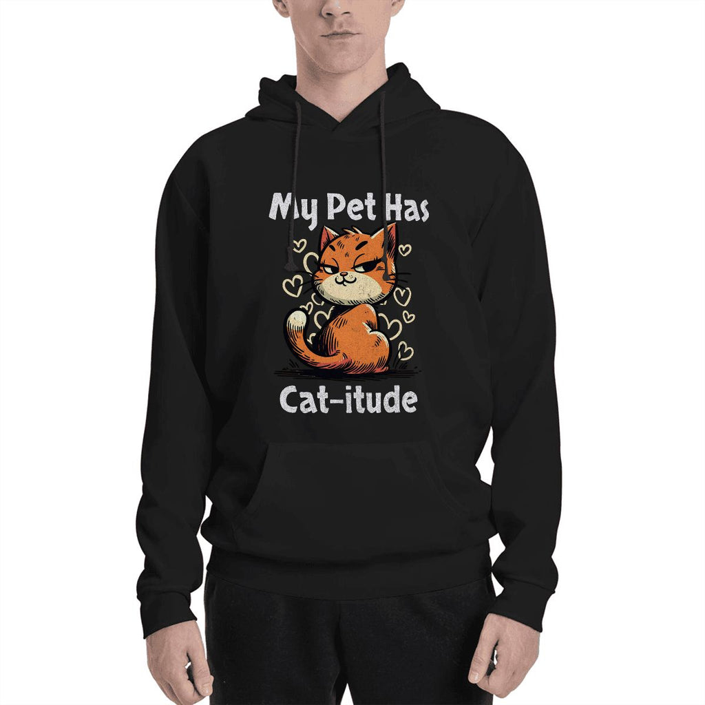 Human wearing Catitude Pet and Owner Set Front View