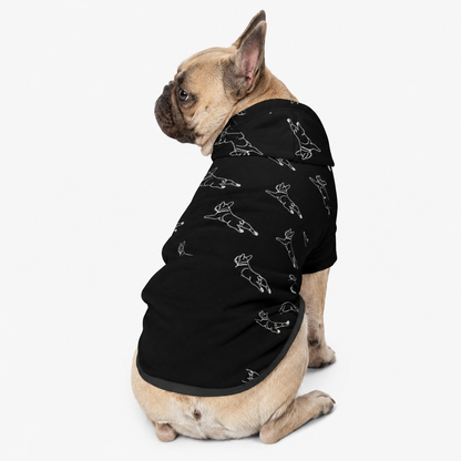 Coffee & Sploots Pet Hoodie