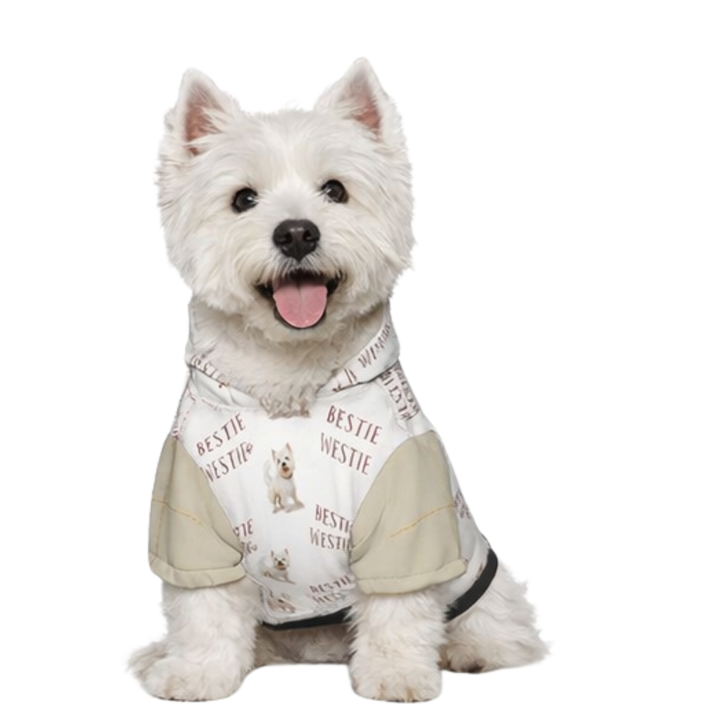 Image of Pet product laid flat showing back and front views