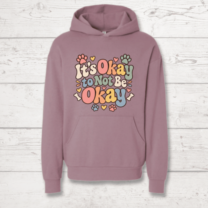 It's Okay Not to Be Okay Human Hoodie