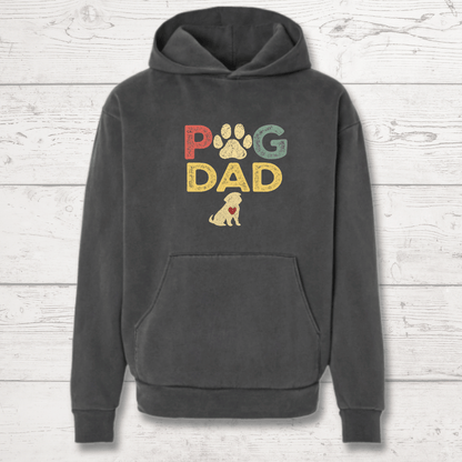 Pug Dad Human Hoodie