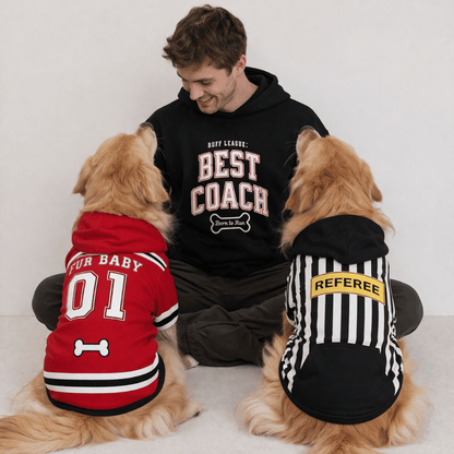 Best Coach Ruff Team Human Hoodie