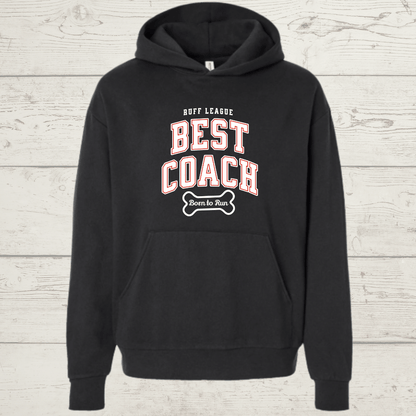 Best Coach Ruff Team Human Hoodie