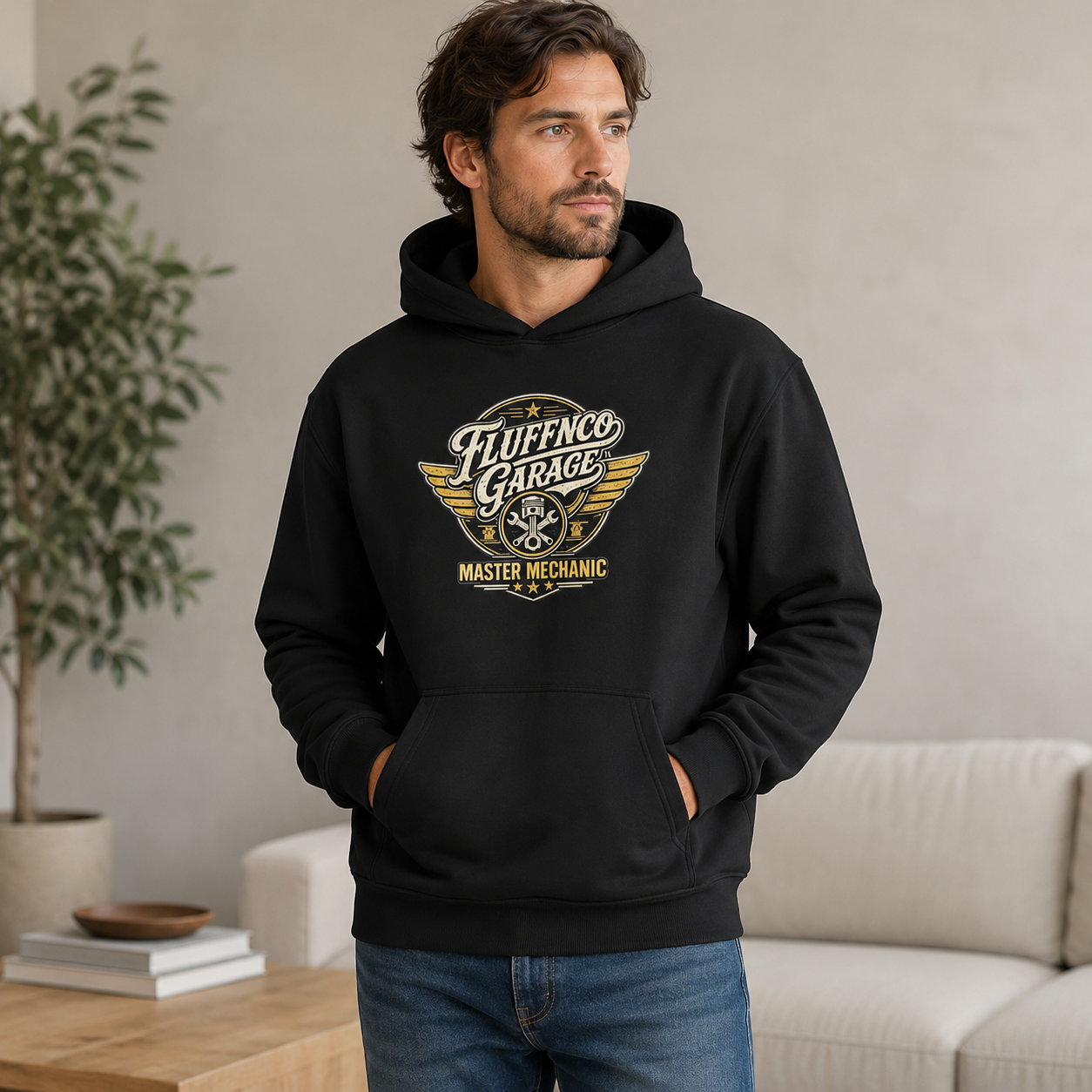 Master Mechanic Human Hoodie