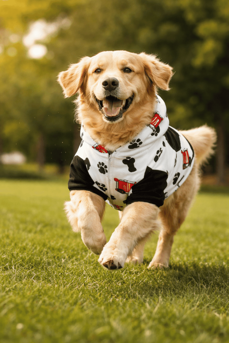 Assistant to the Chief & Chief Barker Pet and Human Hoodie Set - FluffnCoblackxsSmatchingset