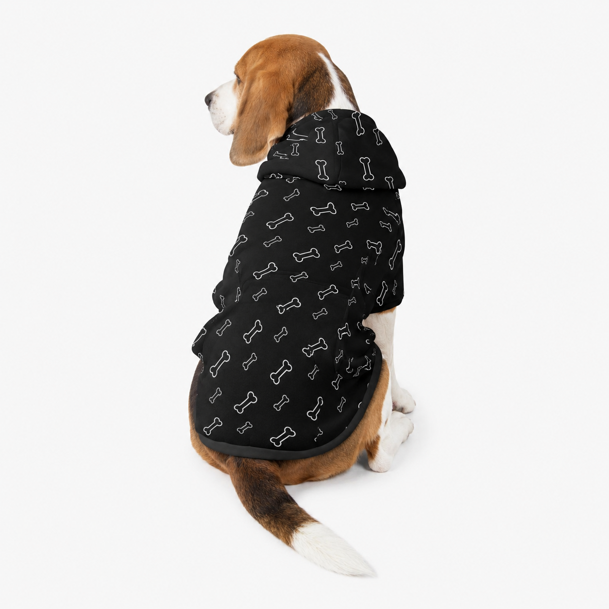 Bone Pattern Pet Hoodie - Add on