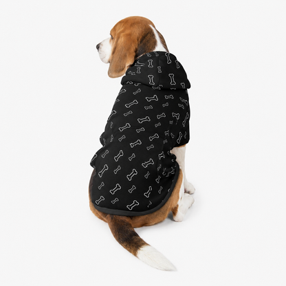Bone Pattern Pet Hoodie - Add on