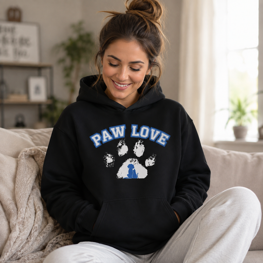 Paw Love Human Hoodie