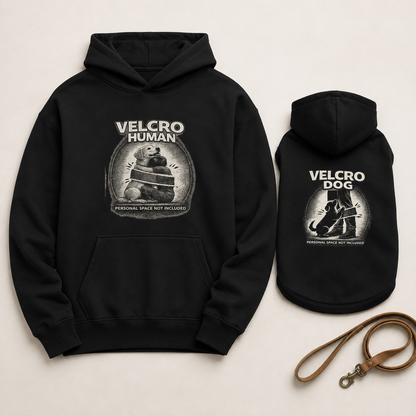 Velcro Human Owner Hoodie