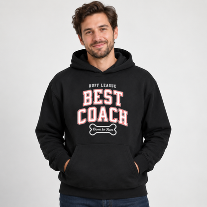 Best Coach Ruff Team Human Hoodie