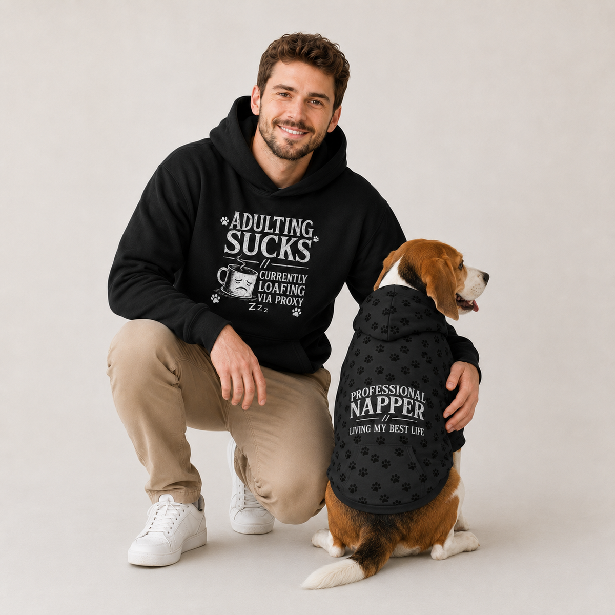 Adulting Sucks Pet Hoodie