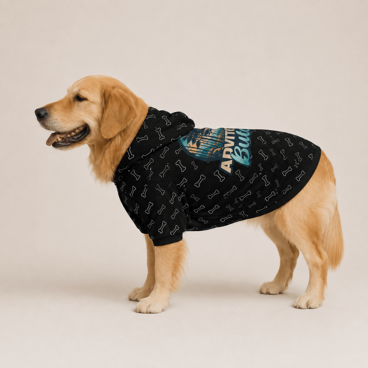 Adventure Guide & Buddy Human and Pet Hoodie Set - FluffnCoSblackxs