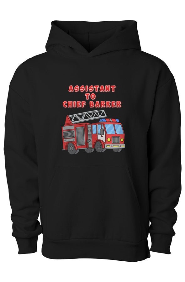 Assistant to the Chief Matching Dog & Owner Hoodie Set - FluffnCoBlackxsSmatchingset