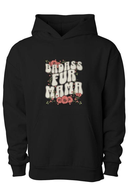Badass Fur Mama Matching Dog & Owner Hoodie Set - FluffnCoBlackxsSmatchingset