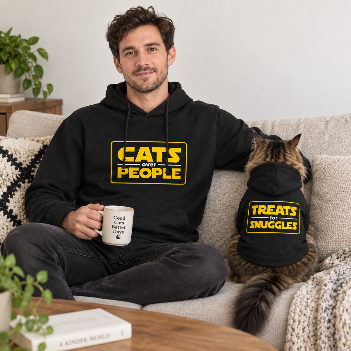 Treats for Snuggles Pet Hoodie