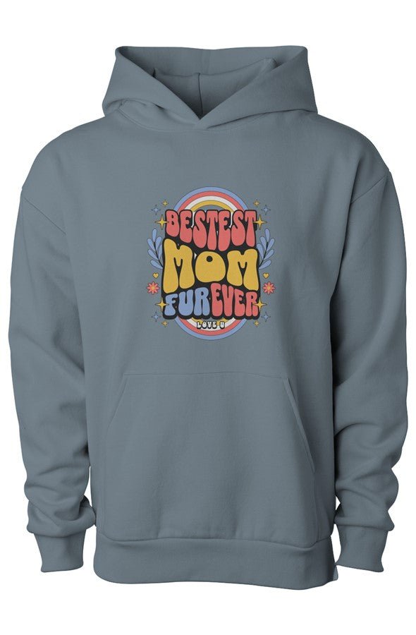 Bestest Mom Furever Matching Dog & Owner Hoodie Set - FluffnCoSBlue Magicxsmatchingset