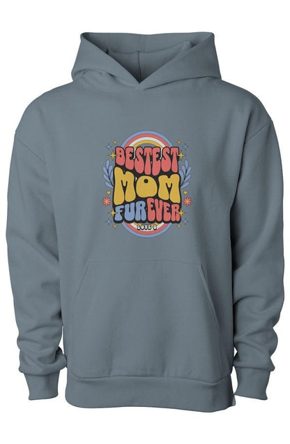 Bestest Mom Furever Matching Dog & Owner Hoodie Set - FluffnCoSBlue Magicxsmatchingset