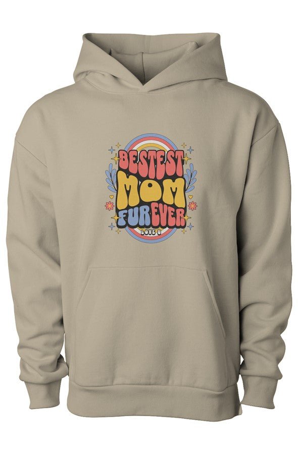 Bestest Mom Furever Matching Dog & Owner Hoodie Set - FluffnCoSSandstonexsmatchingset
