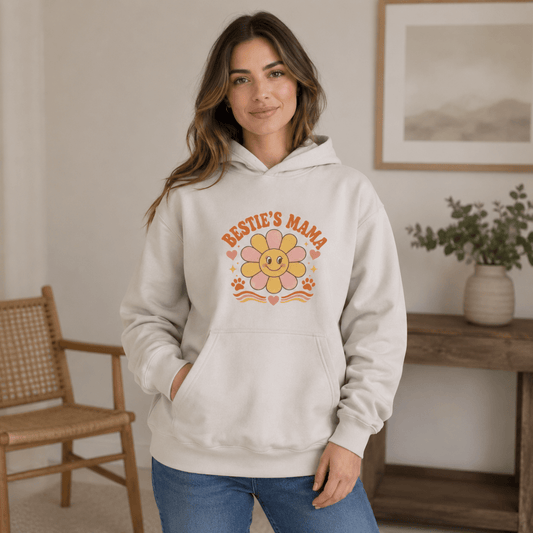 Bestie's Mama Human Hoodie - FluffnCoIvoryxs