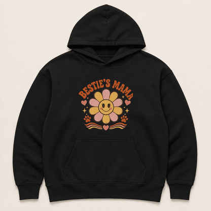 Bestie's Mama Human Hoodie - FluffnCoIvoryxshuman only