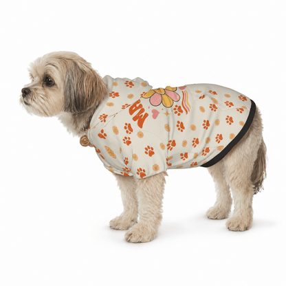 Bestie's Mama & Mama's Bestie Matching Dog & Owner Hoodie Set - FluffnCoIvoryxsS