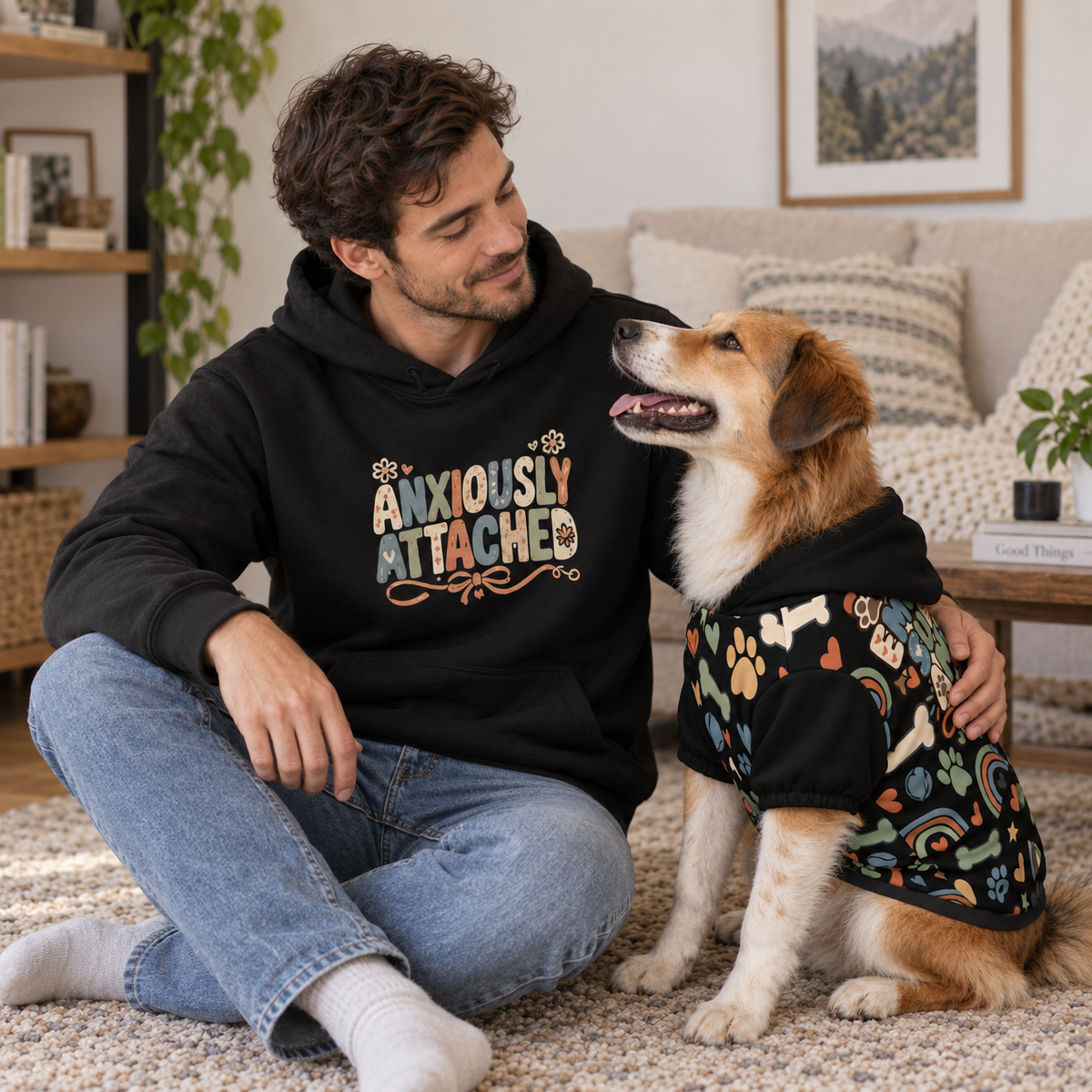 Anxiously Attached Human Hoodie