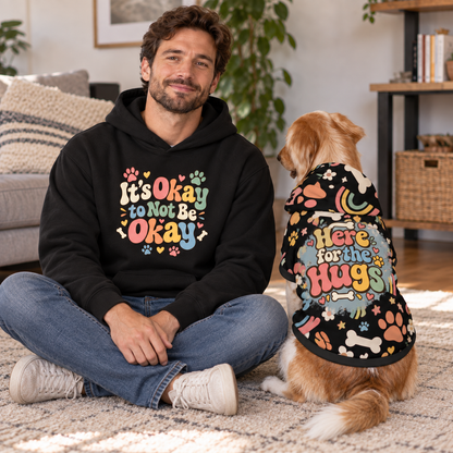 It's Okay Not to Be Okay Human Hoodie