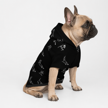 Coffee & Sploots Pet Hoodie