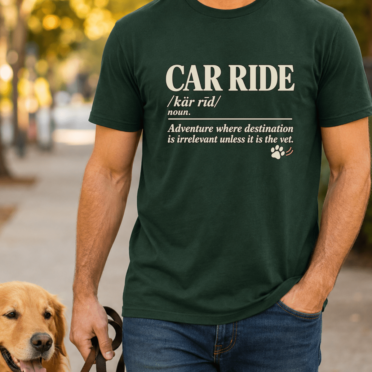 Car Ride Pawtionary T Shirt - FluffnCoashxs