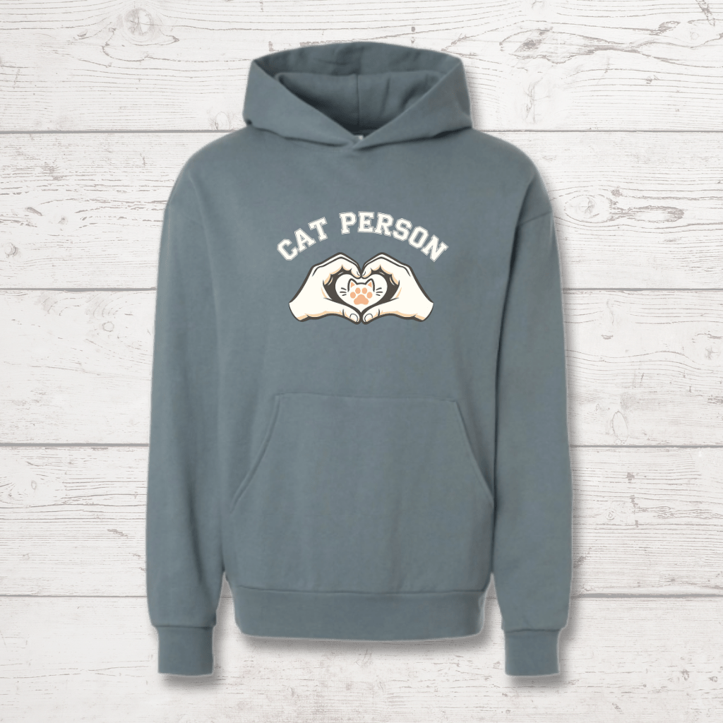 Cat Person Human Hoodie - FluffnCoBlue Magicxscats