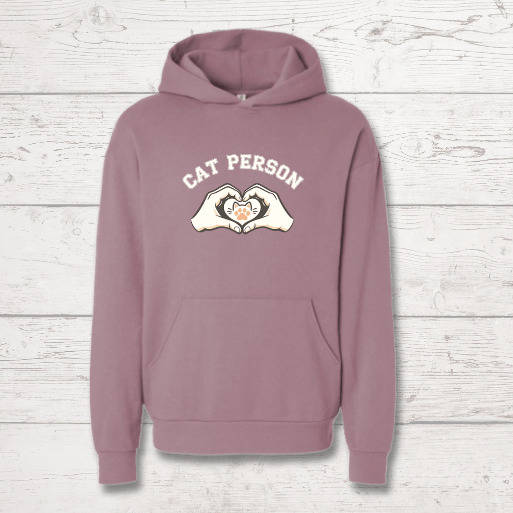 Cat Person Human Hoodie - FluffnCoBlue Magicxscats