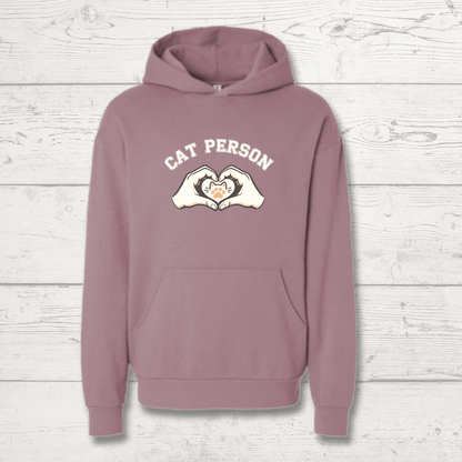 Cat Person Human Hoodie - FluffnCoBlue Magicxscats