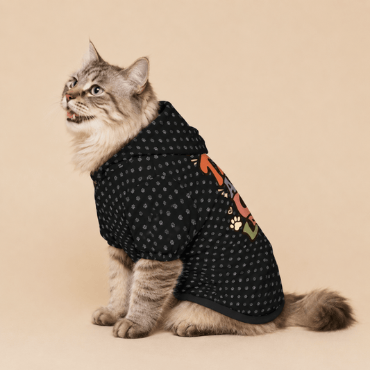 Cats are my Love Language Pet and Owner Hoodie Set - FluffnCoSandstonexsS