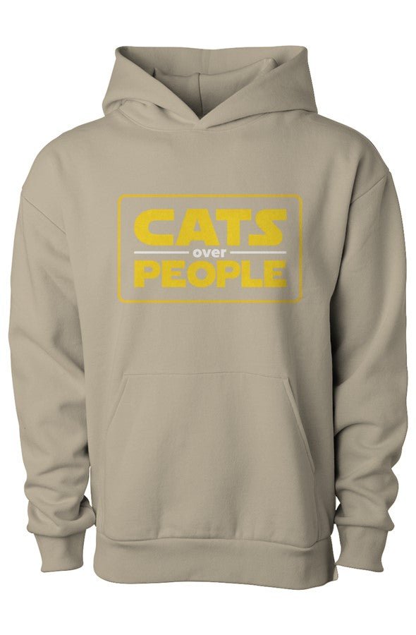 Cats Over People Matching Pet & Owner Hoodie Set - FluffnCoSSandstonexsmatchingset