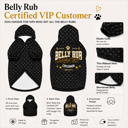 Certified Best Belly Rub Provider Matching Pet & Owner Set - FluffnCoGrey HeatherxsScats
