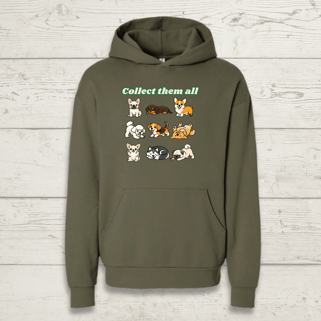 Collect Them All Human Hoodie - FluffnCoBlue Magicxs