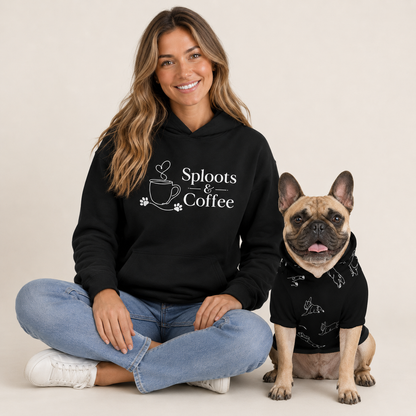 Sploots & Coffee Human Hoodie