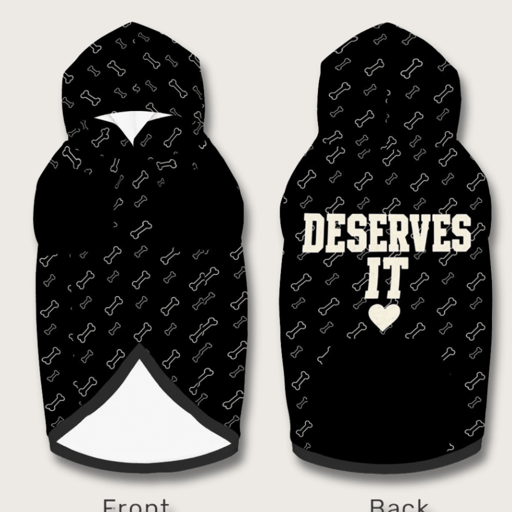 Deserves It Matching Pet Hoodie - FluffnCoBlueS