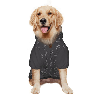 Deserves It Matching Pet Hoodie - FluffnCoPigment BlackS