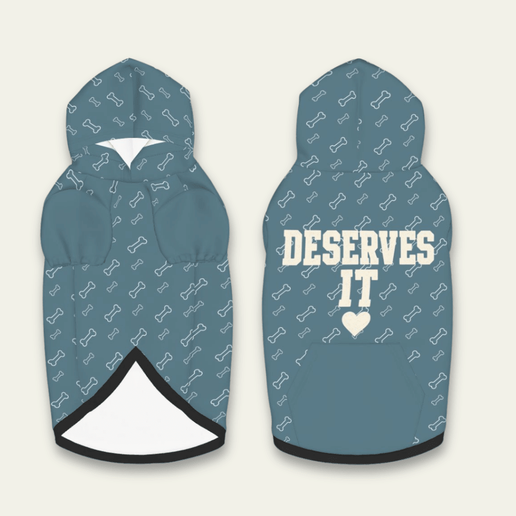 Deserves It Pet Hoodie - FluffnCoS