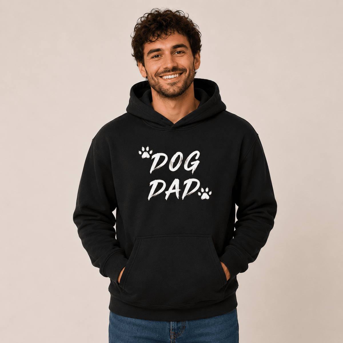 Dog Dad Matching Hoodie Set — Owner + Pup - FluffnCoSBlue Magicxs