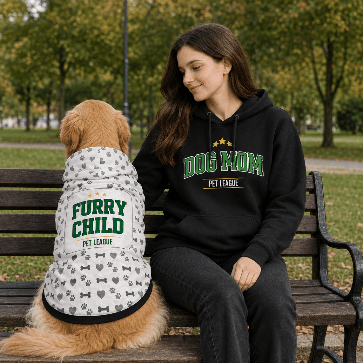 Dog Mom Spare Person Furry Child Pet and Owner 3 pc Set - Dog Mom Preset - FluffnCoblackxsSdog