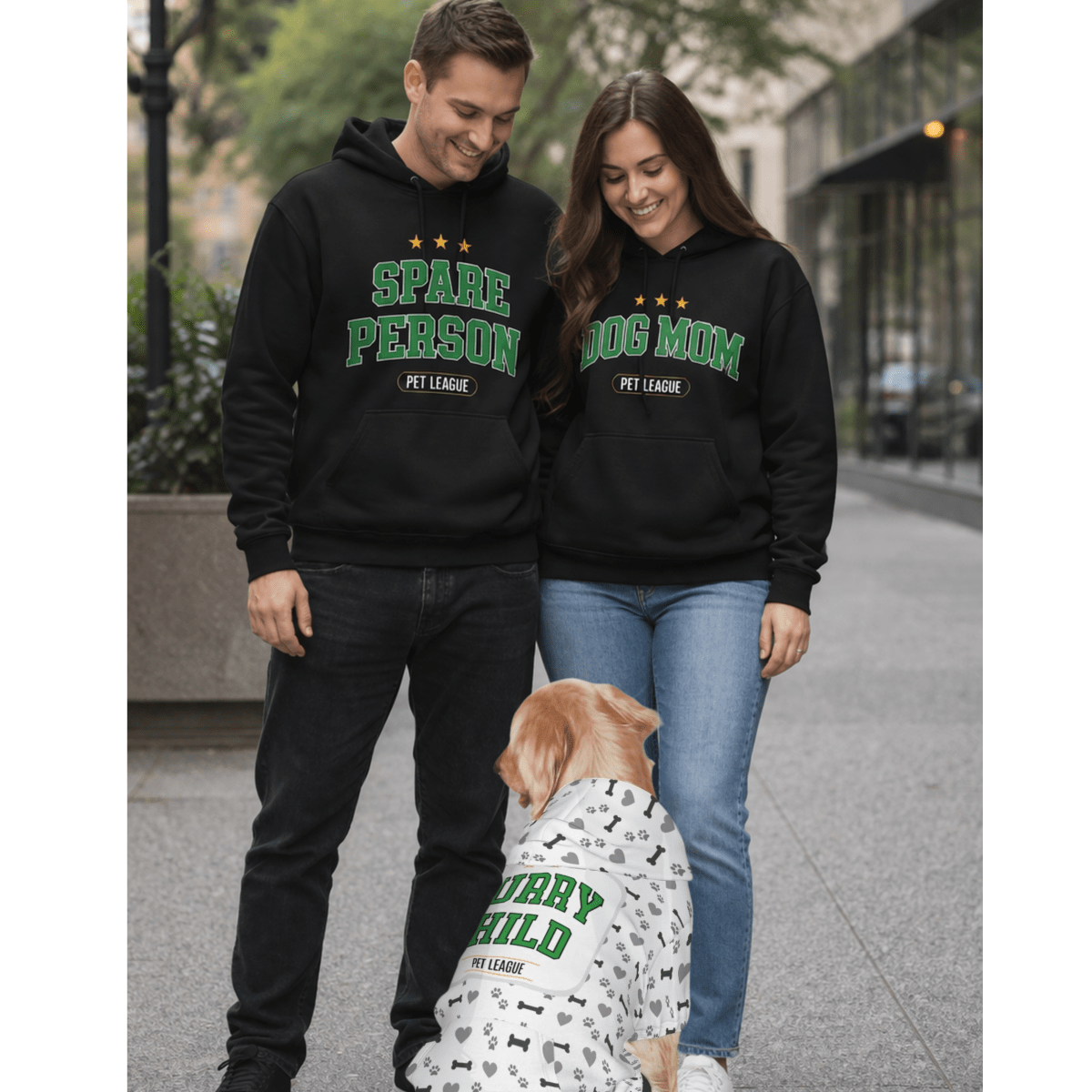 Dog Mom Spare Person Furry Child Pet and Owner 3 pc Set - Dog Mom Preset - FluffnCoblackxsSdog